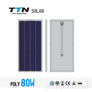 TTN-P80-120W36 แผงโซลาร์โพลี